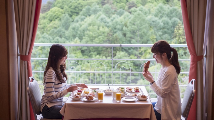 ≪朝食のみ≫北アルプス眺望レストランで美味しい朝食を